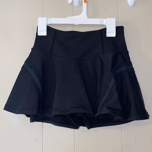 Free People Movement Black Skort XS